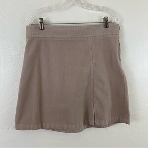 Everlane Taupe Mini Skirt